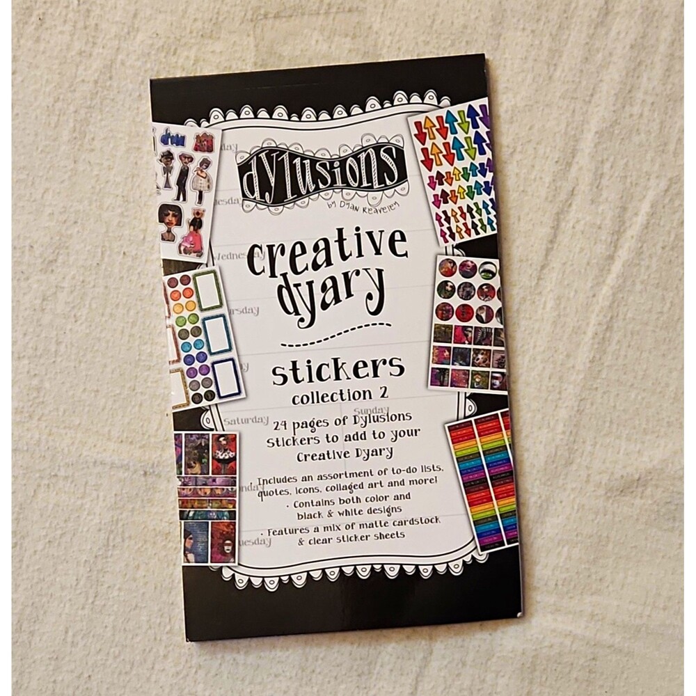 Ranger Dylusions Creative Dyary Stickers Collection 2 Dyan Reaveley New 2018